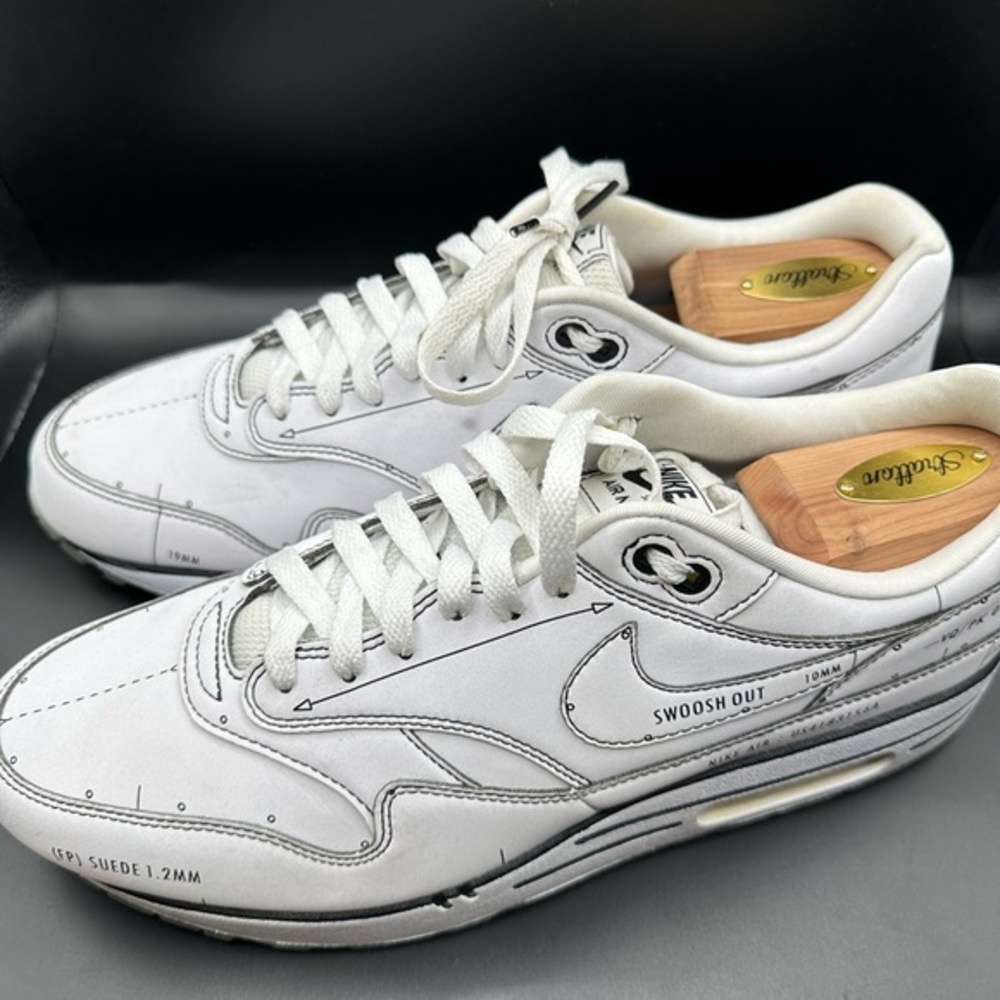 Nike Tinker Air Max Schematic US 11 ULTRA RARE - Picture 1 of 9
